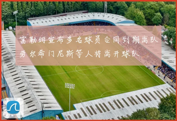 富勒姆宣布多名球员合同到期离队劳尔希门尼斯等人将离开球队